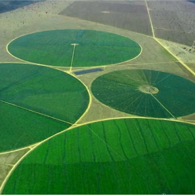 356 Meters Equipment Farmland Machinery Equipment Center Pivot Irrigation System Automatic Power-driven Center