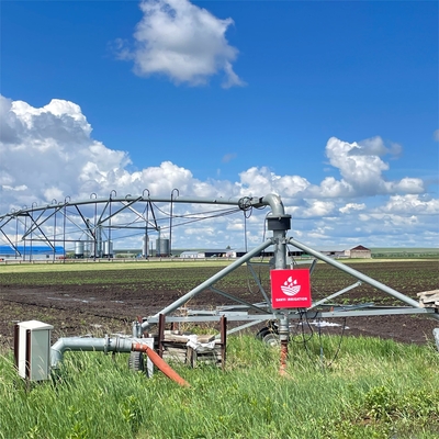 New 90 ha Farm Pasture Irrigation System Water Saving Center Pivot Irrigators with Core Metal Motor & Gearbox for Large Farmland