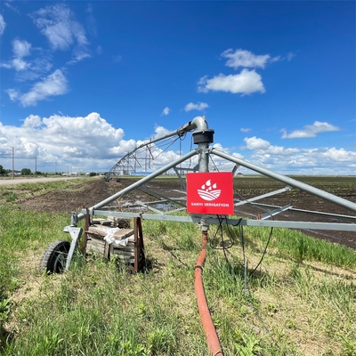 New 90 ha Farm Pasture Irrigation System Water Saving Center Pivot Irrigators with Core Metal Motor & Gearbox for Large Farmland