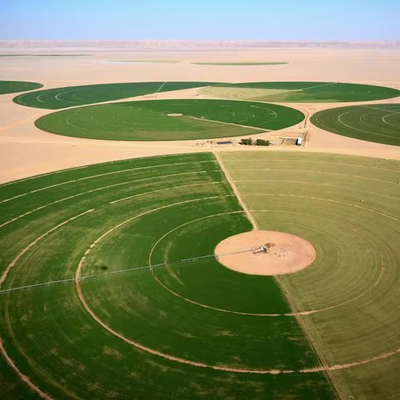Large Farm Energy-saving Irrigation Machine DYP-399 for Round-shaped Plots